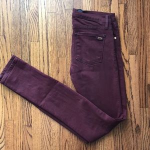 Juicy Couture Burgundy Jeans